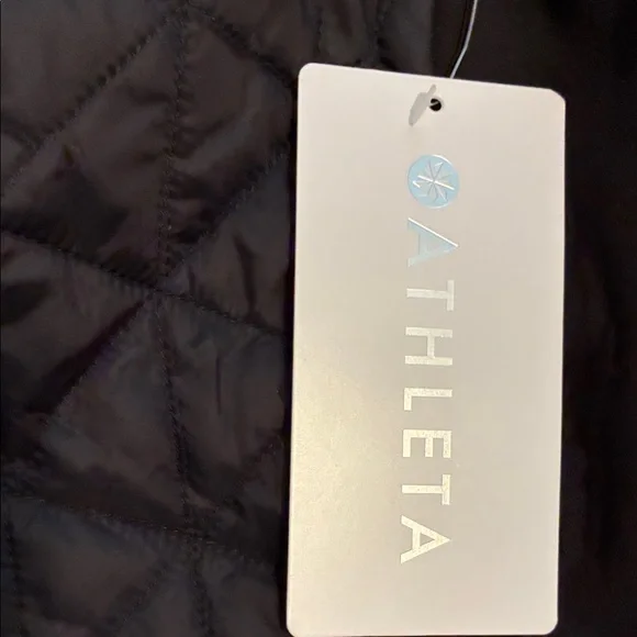 Athleta Black Quilted Women's Skirt NWT New - Picture 2 of 7